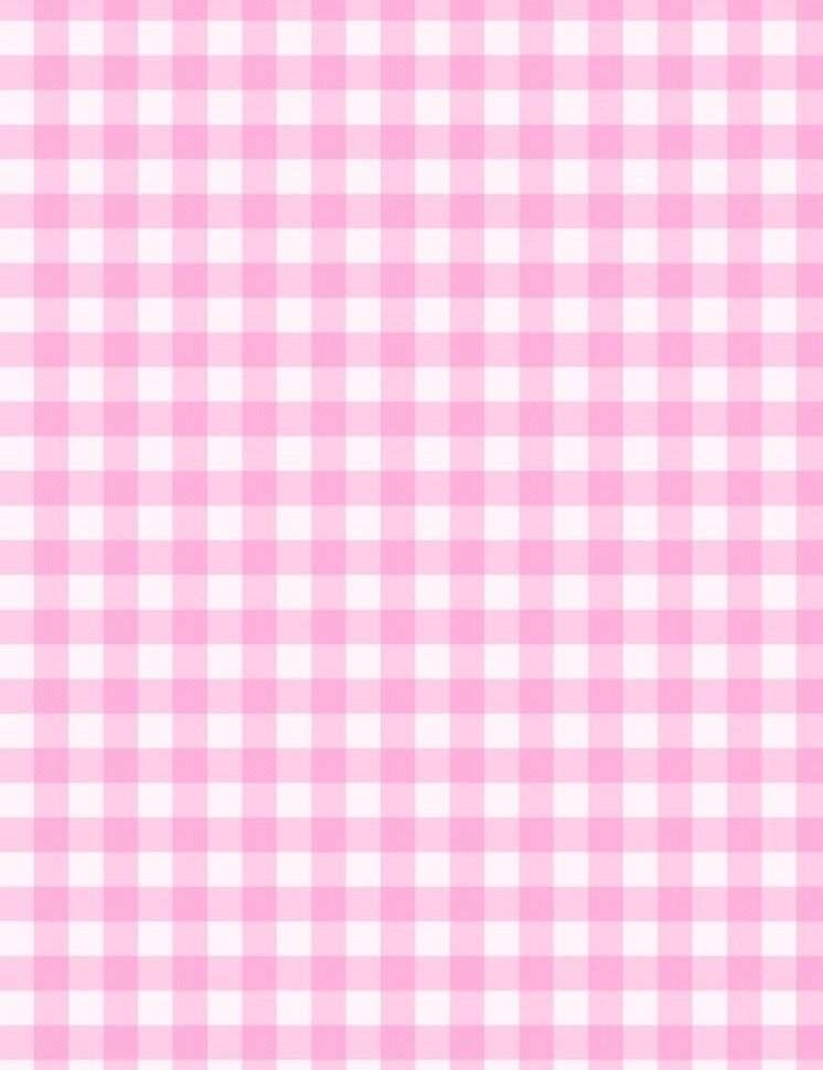 Pink and white Barbie plaid fabric with a classic checkered pattern, 150cm wide, perfect for sewing and DIY projects.