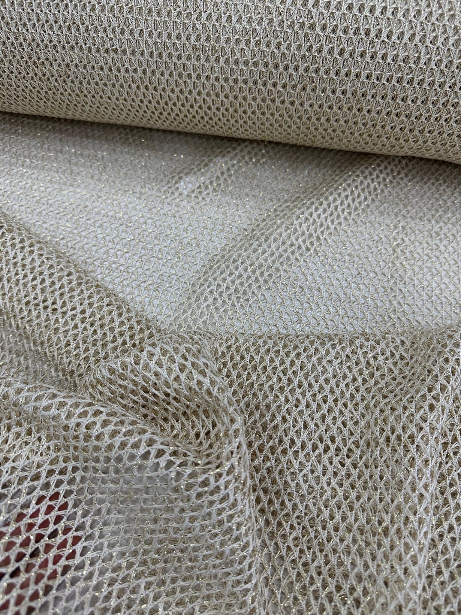 Gold Fish net Mesh Fabric, Shimmer Mesh Fabric - Whotex Online Fabric Store