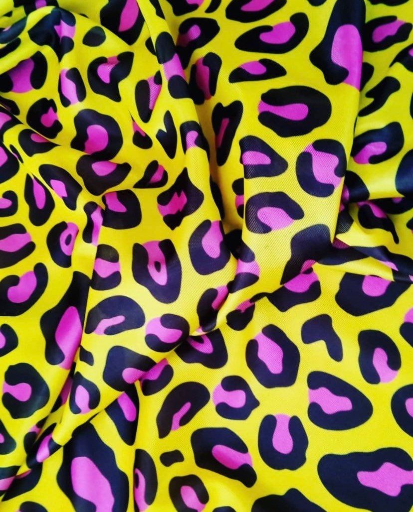 Leopard Print Fabric, Exotic Animal Pattern - Whotex Online Fabric Store