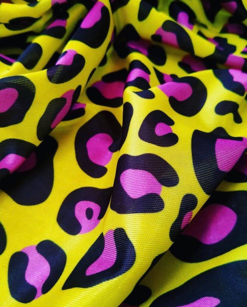 Leopard Print Fabric, Exotic Animal Pattern - Whotex Online Fabric Store