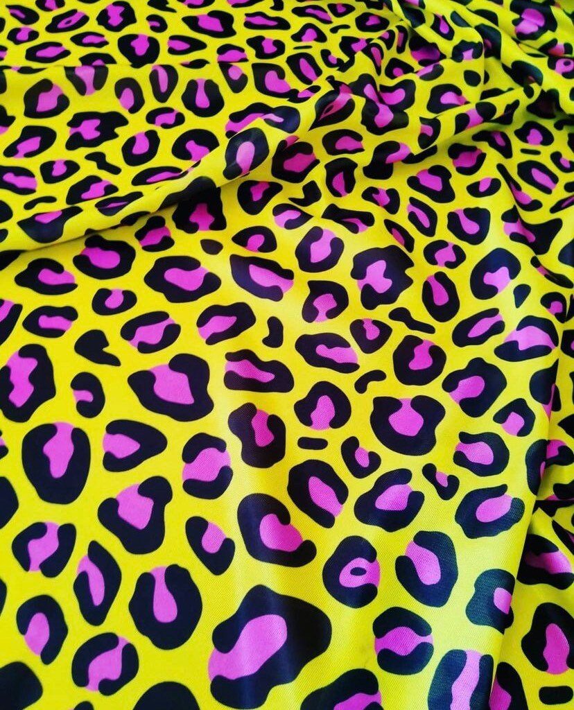 Leopard Print Fabric, Exotic Animal Pattern - Whotex Online Fabric Store