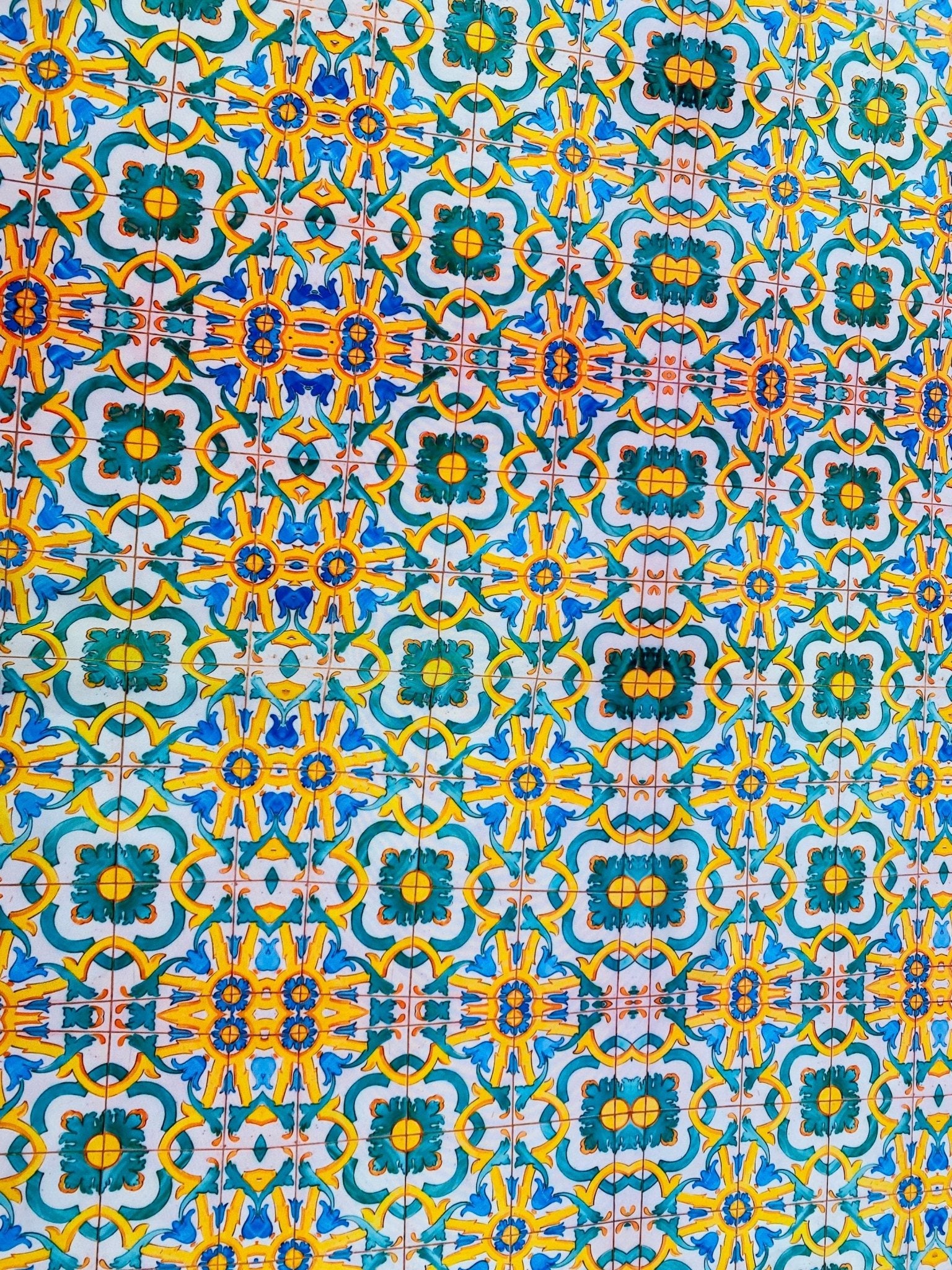 Majolica Pattern Portugal Pattern Fabric - Whotex Online Fabric Store