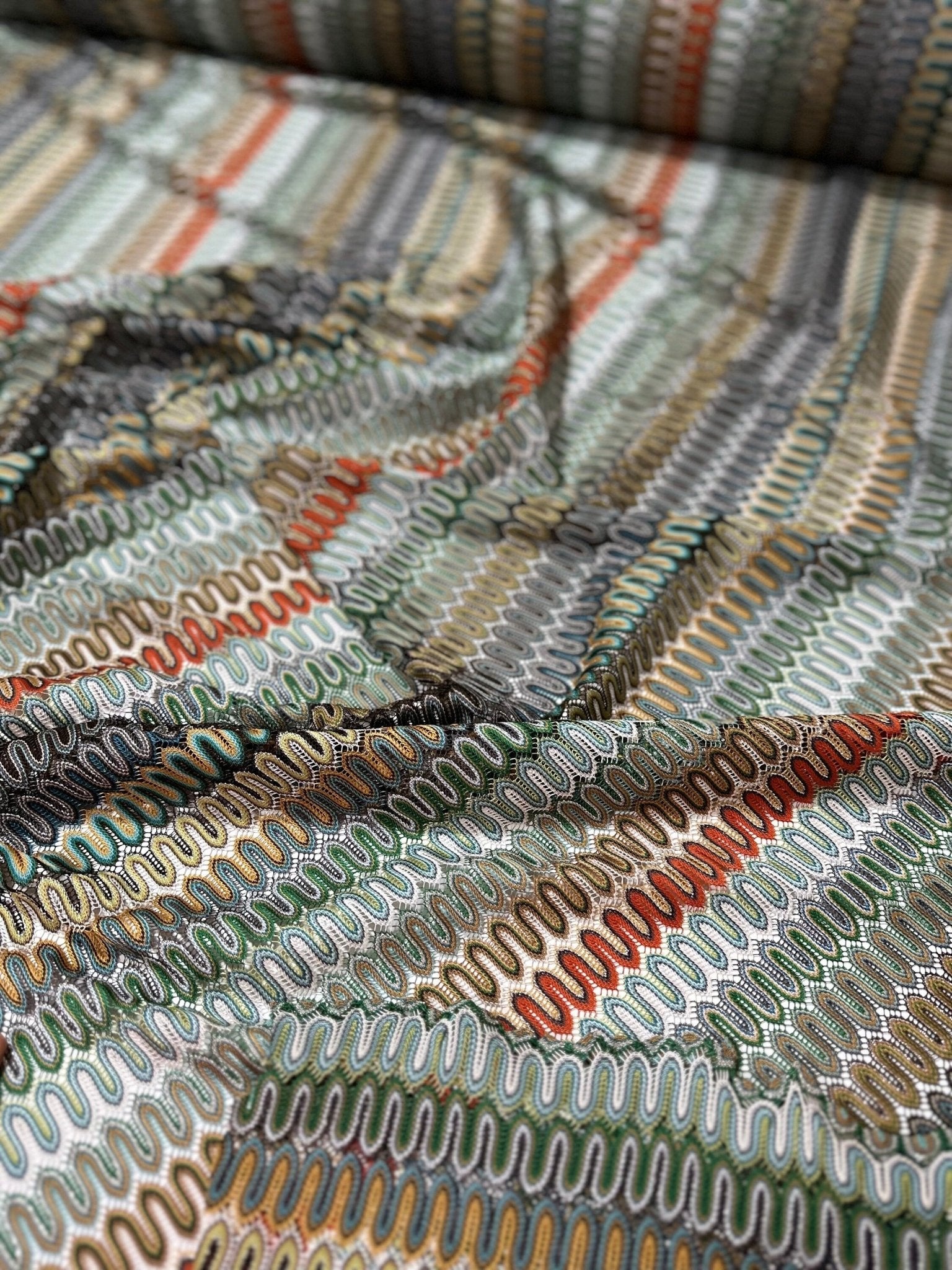 Mesh Fabric, Zigzag Knit Jersey Fabric - Whotex Online Fabric Store