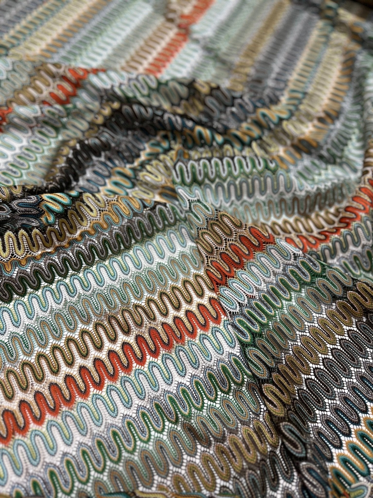 Mesh Fabric, Zigzag Knit Jersey Fabric - Whotex Online Fabric Store