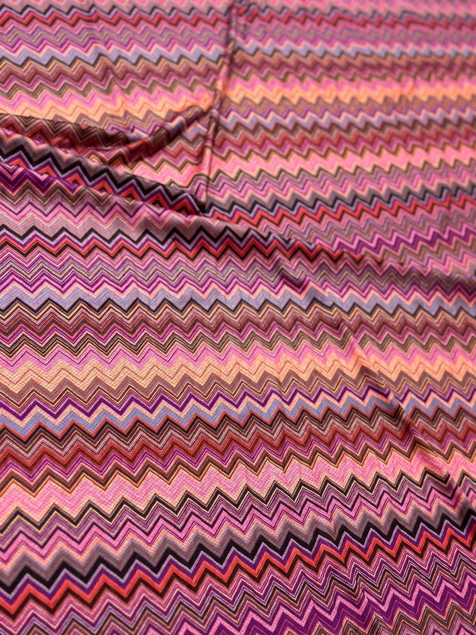 Mesh Fabric, Zigzag PatternFabric, 4 - Way Stretch Fabric - Whotex Online Fabric Store