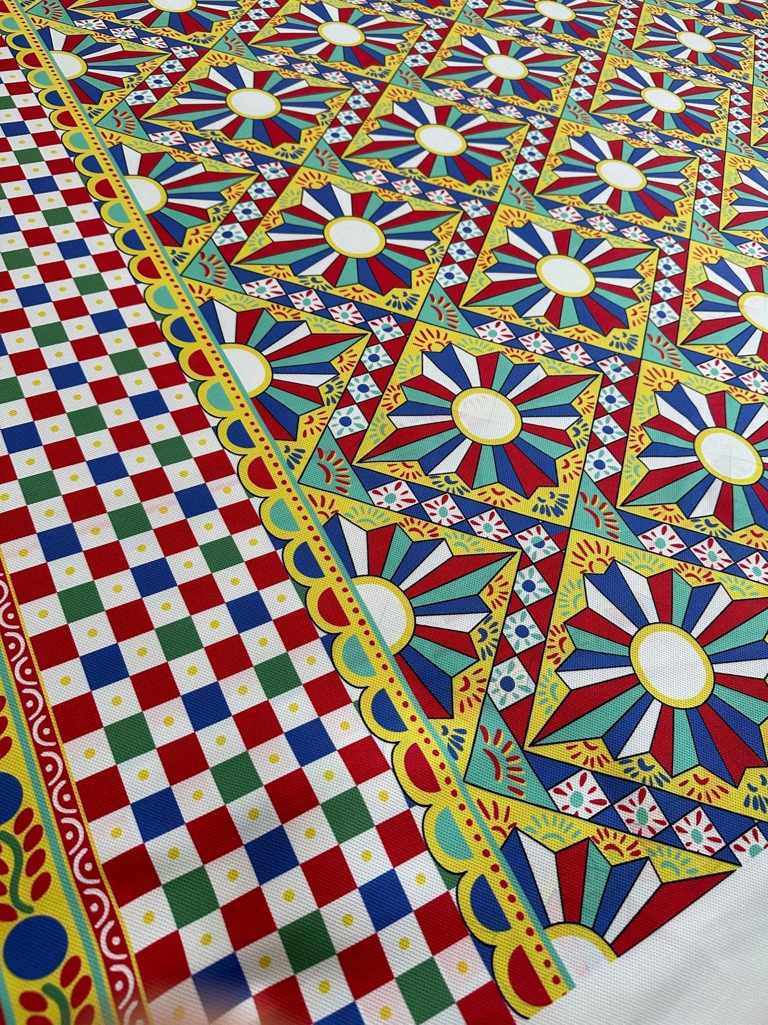 Sicilian Caretto Pattern Upholstery Fabric - Whotex Online Fabric Store