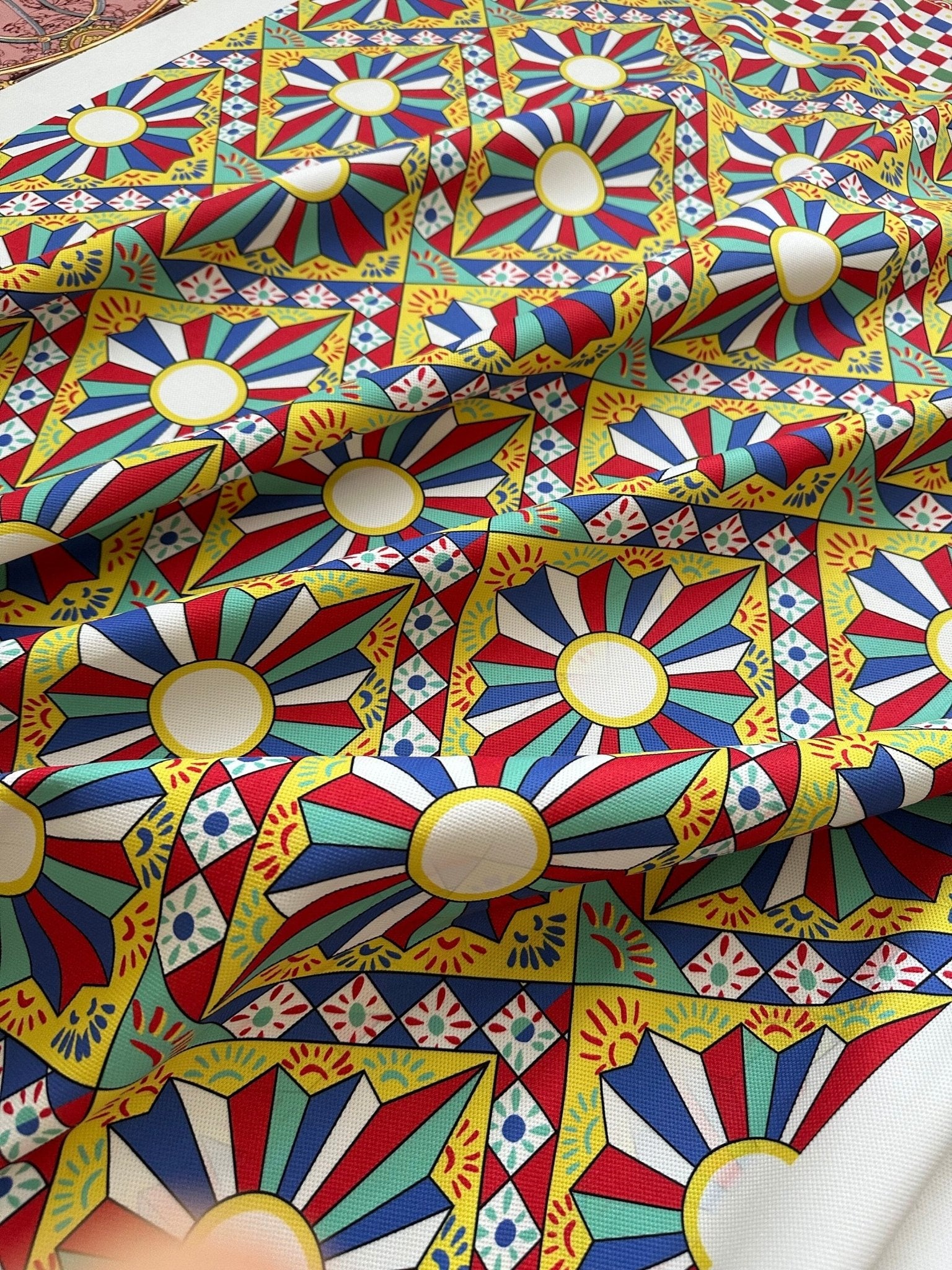 Sicilian Caretto Pattern Upholstery Fabric - Whotex Online Fabric Store