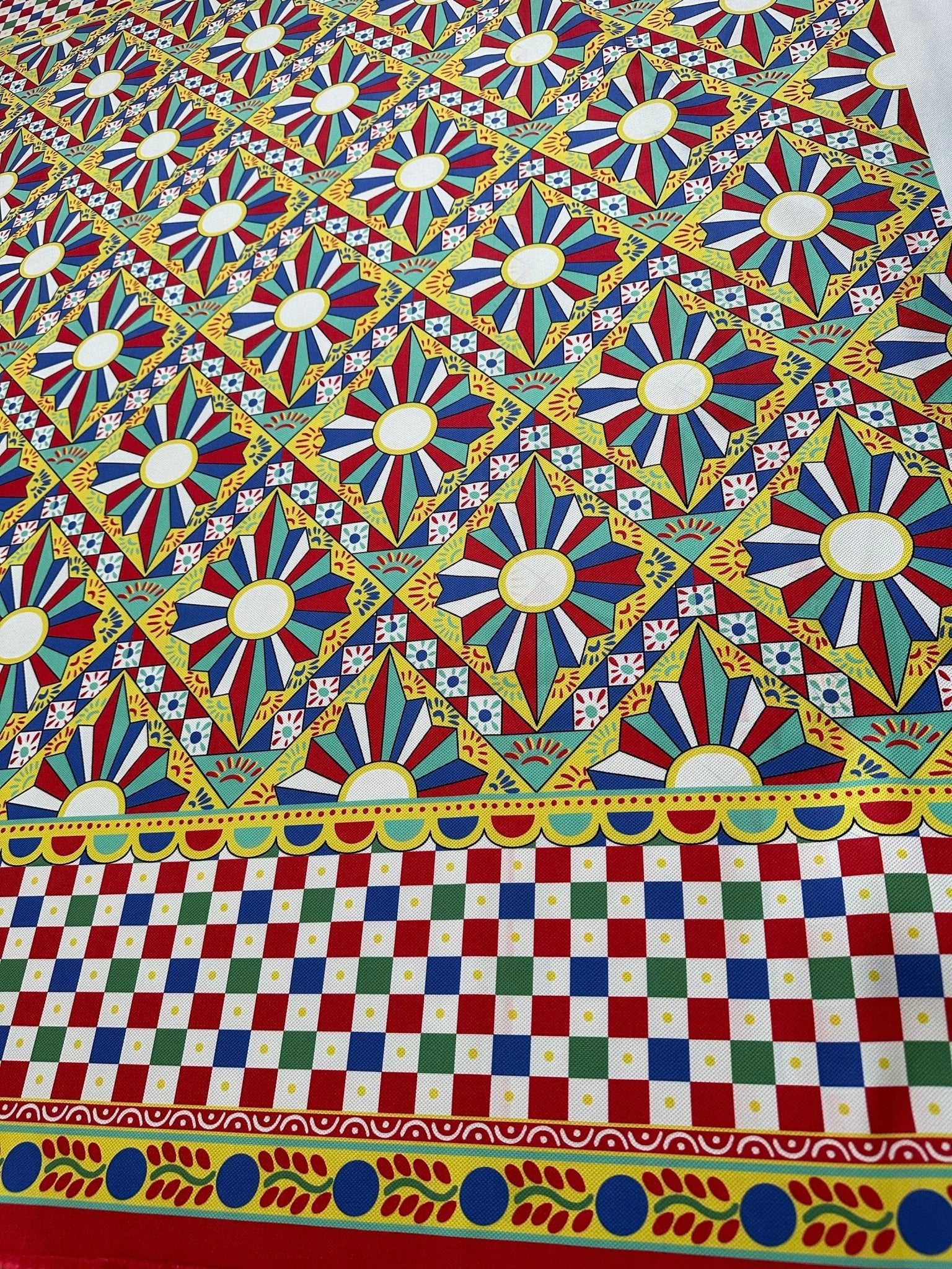 Sicilian Caretto Pattern Upholstery Fabric - Whotex Online Fabric Store