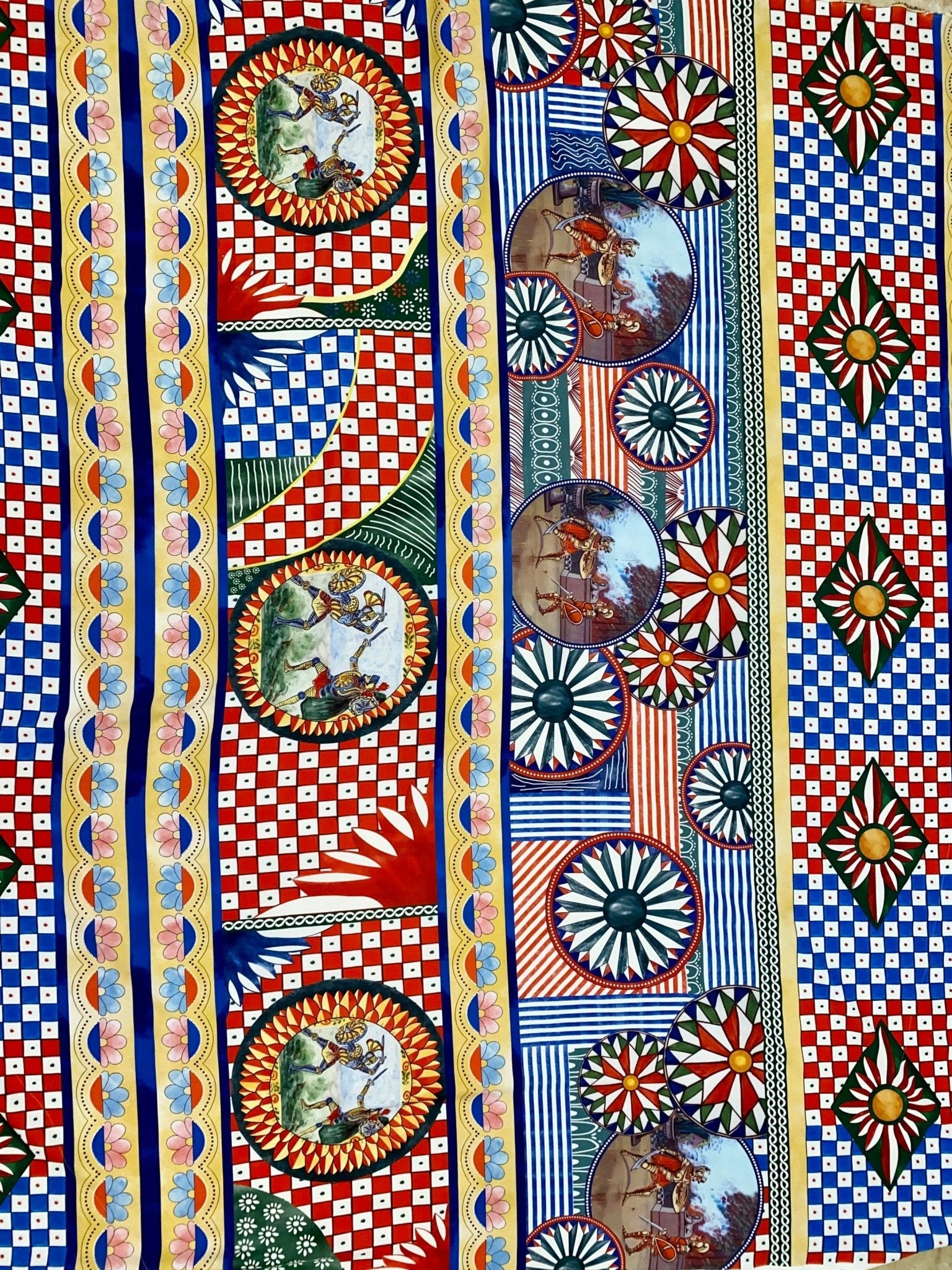 Sicilian Pattern Fabric, Caretto Pattern Fabric - Whotex Online Fabric Store