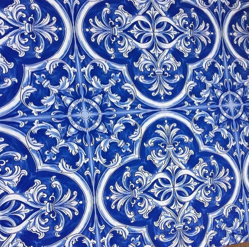 Sicilian Print Fabric Fabric, Italian design pattern - Whotex Online Fabric Store