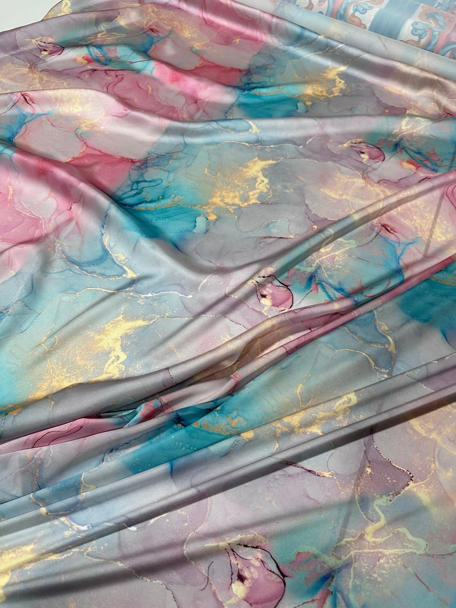 Tie Dye Fabric By The Yard, Cloud Theme Fabric - Whotex Online Fabric Store