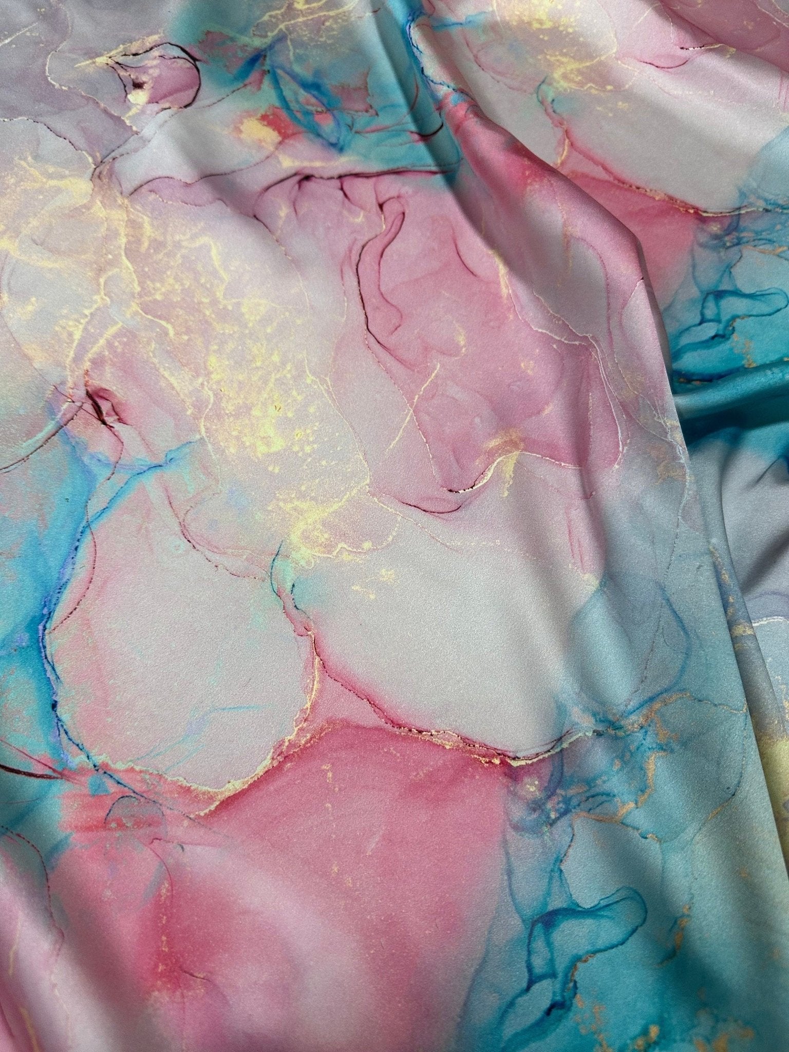 Tie Dye Fabric By The Yard, Cloud Theme Fabric - Whotex Online Fabric Store