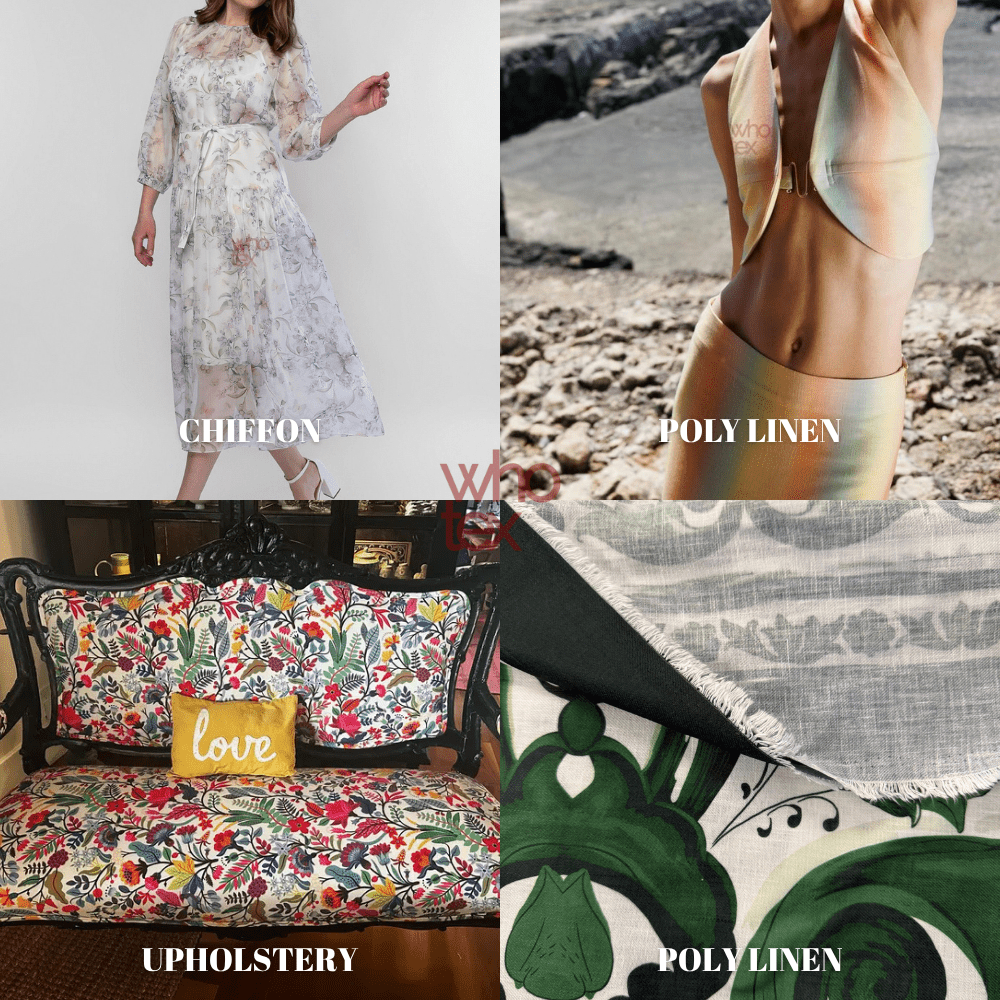 Tropical and Leopard Pattern Fabric Bundle - Whotex Online Fabric Store