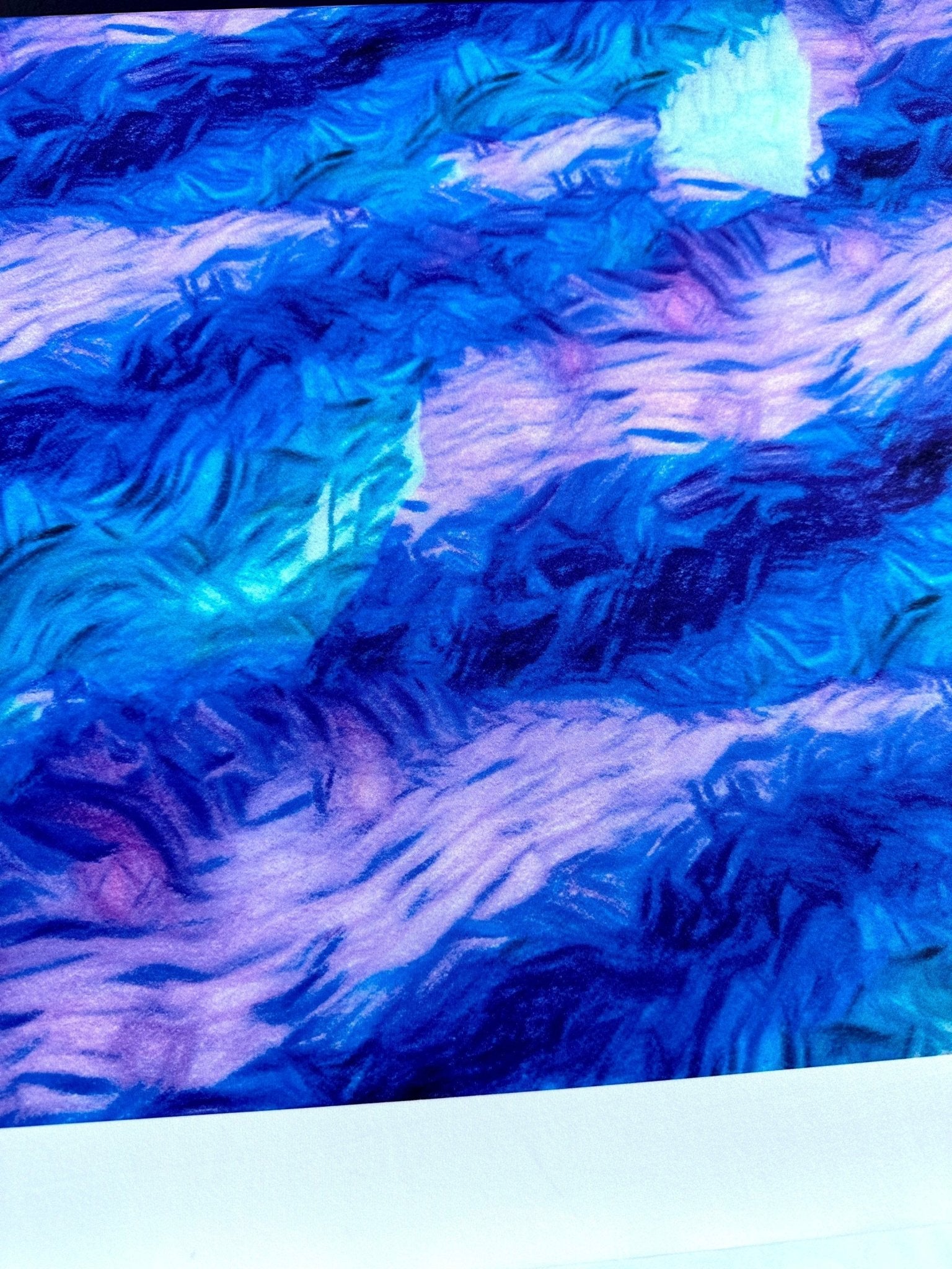 Van Gogh Style Fabric By The Yard - Whotex Online Fabric Store