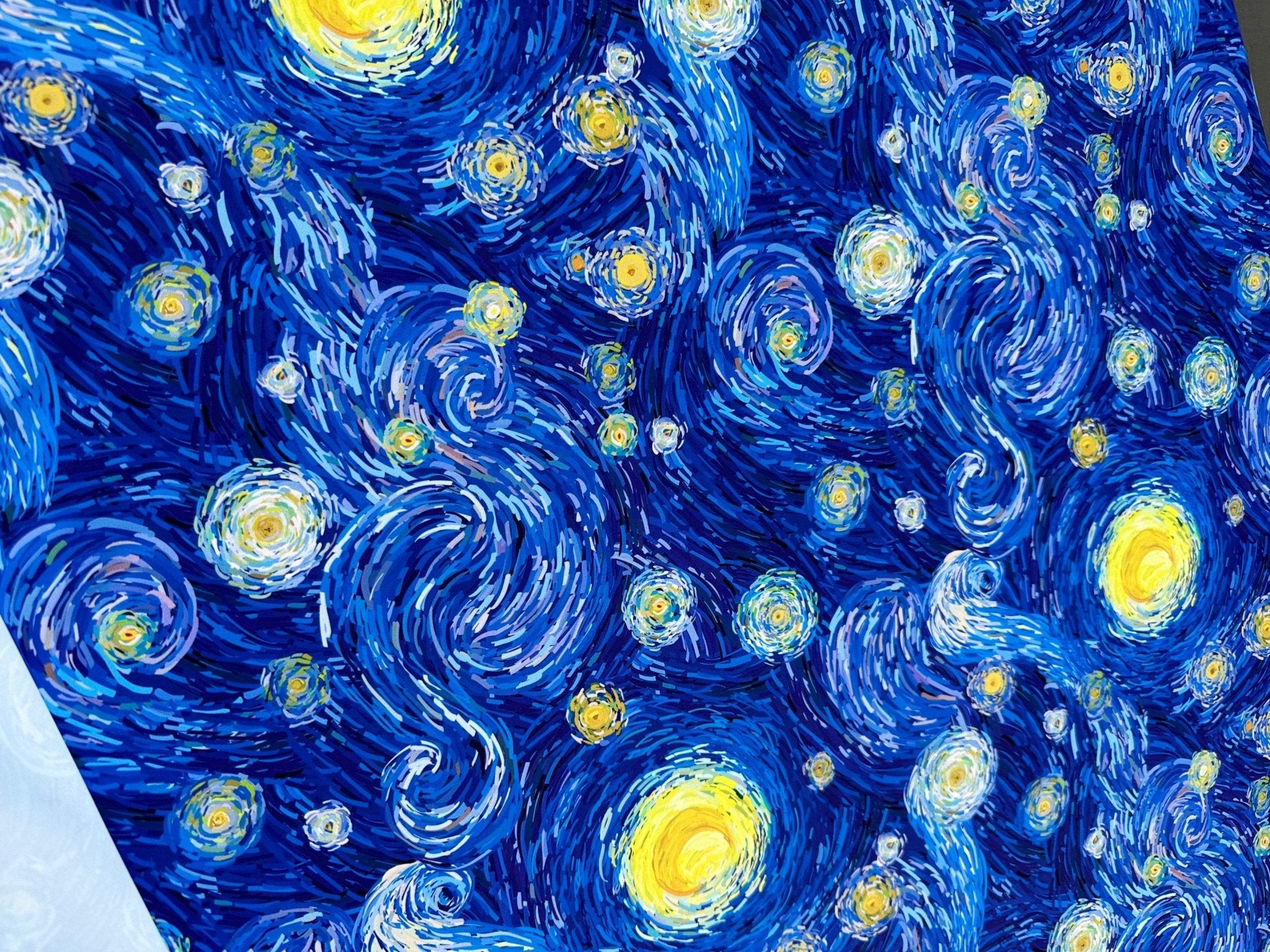 Van Gogh Style Fabric By The Yard - Whotex Online Fabric Store
