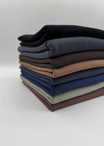 Cotton Modal Fabric by the Metre – Ultra-Soft Breathable Knit for Clothing available in various colors.