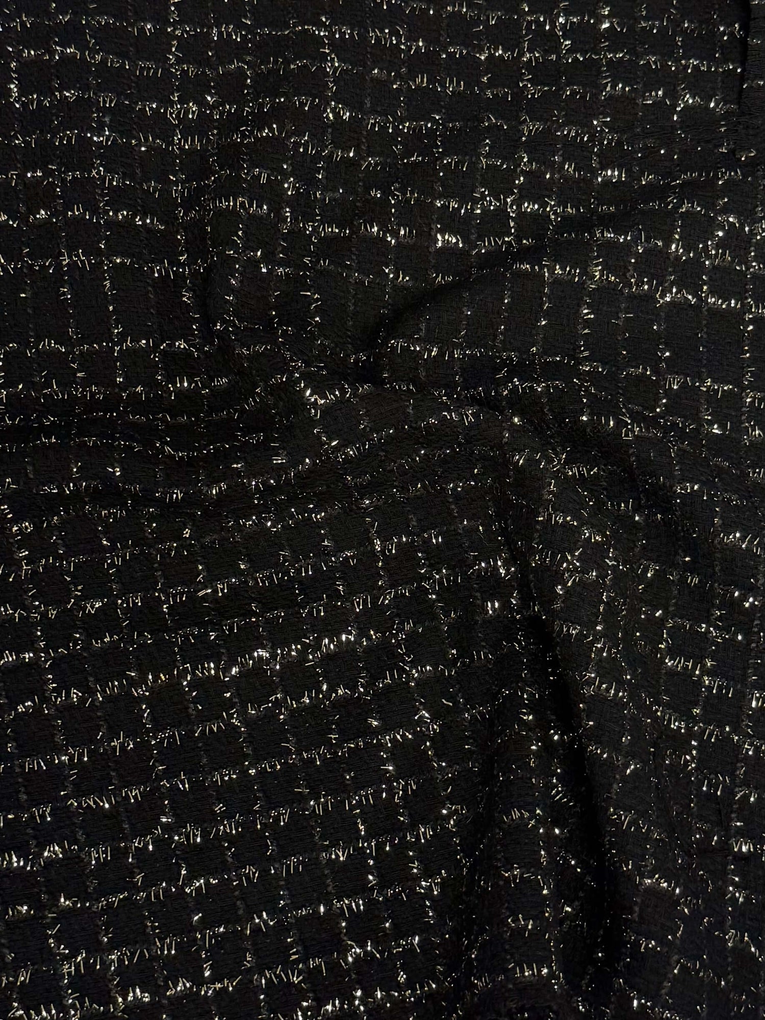 black wool tweed 1