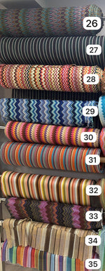 53 Different Design, Zigzag Knit Jersey fabric,Luxury Fabric, Beach Dress - Whotex Online Fabric Store