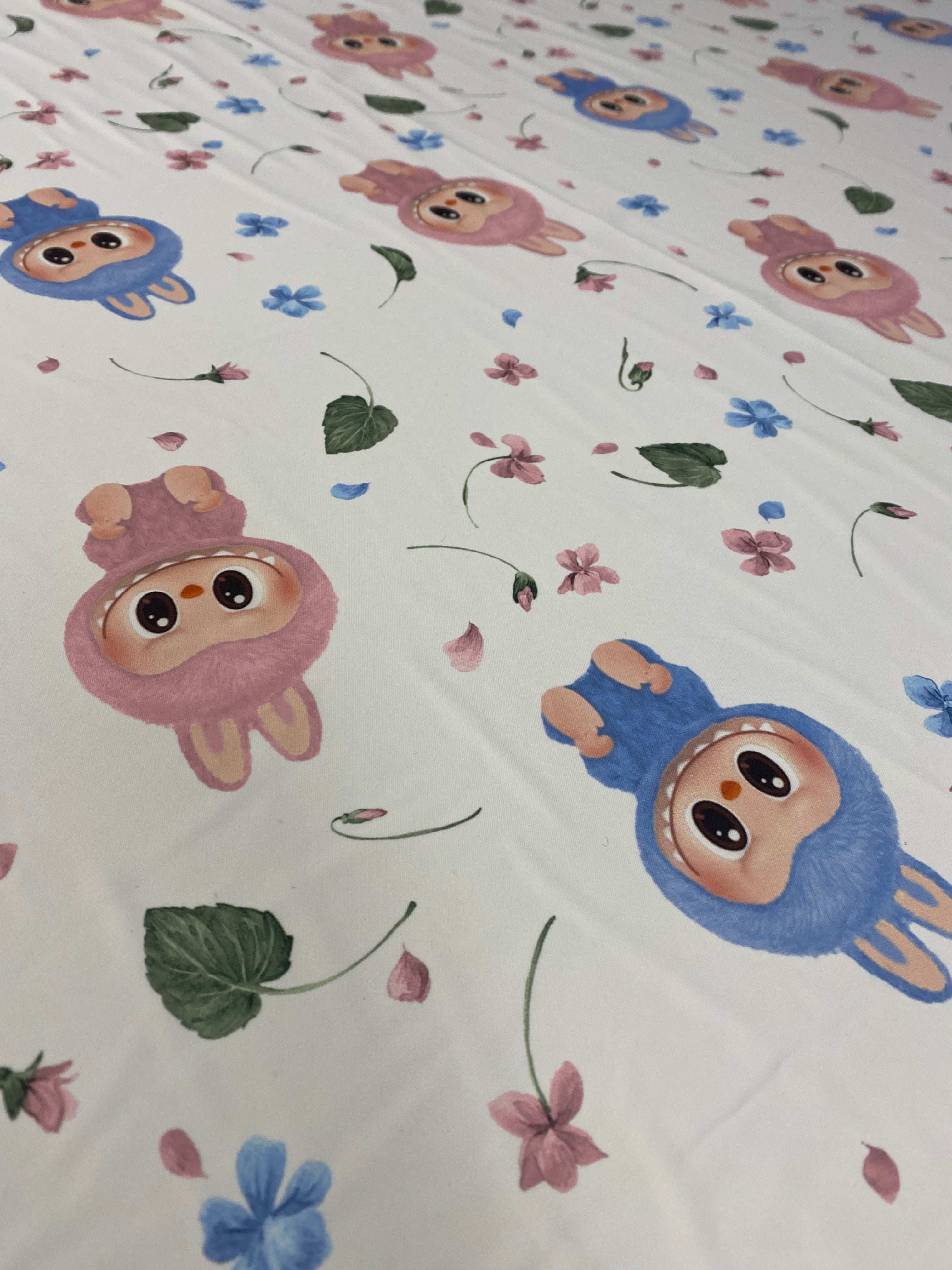 Cute Cartoon Animal Print Fabric