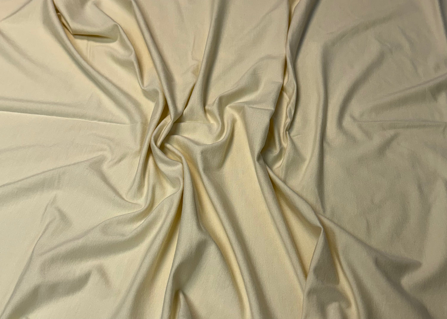 Butter Yellow Soft Stretch Viscose Jersey Fabric