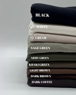 Modal Cupro Fabric by the Metre – Silk-Touch Floss Finish with Elegant Drape in a variety of colors including black and cream.