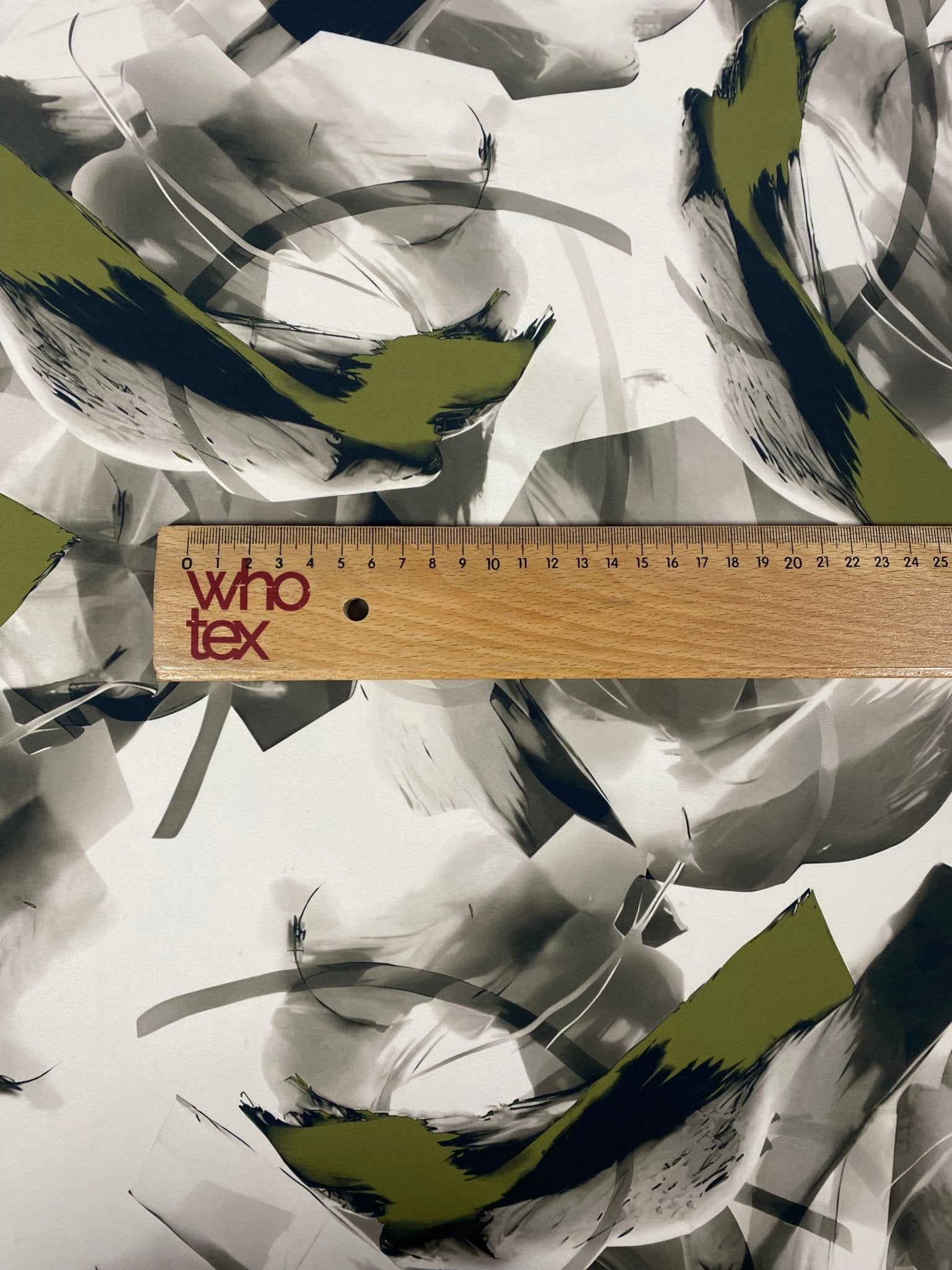 Abstract Artistic Brushstroke Fabric - Whotex Online Fabric Store