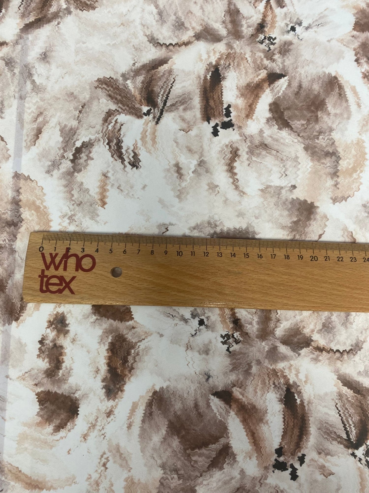 Abstract Brown Floral Fabric - Whotex Online Fabric Store