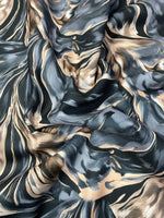Abstract Feather Pattern Fabric by the Metre - Whotex Fabrics London