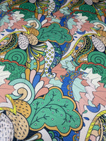 Abstract Floral Multicolour Sequin Fabric by the Metre - Whotex Fabrics London