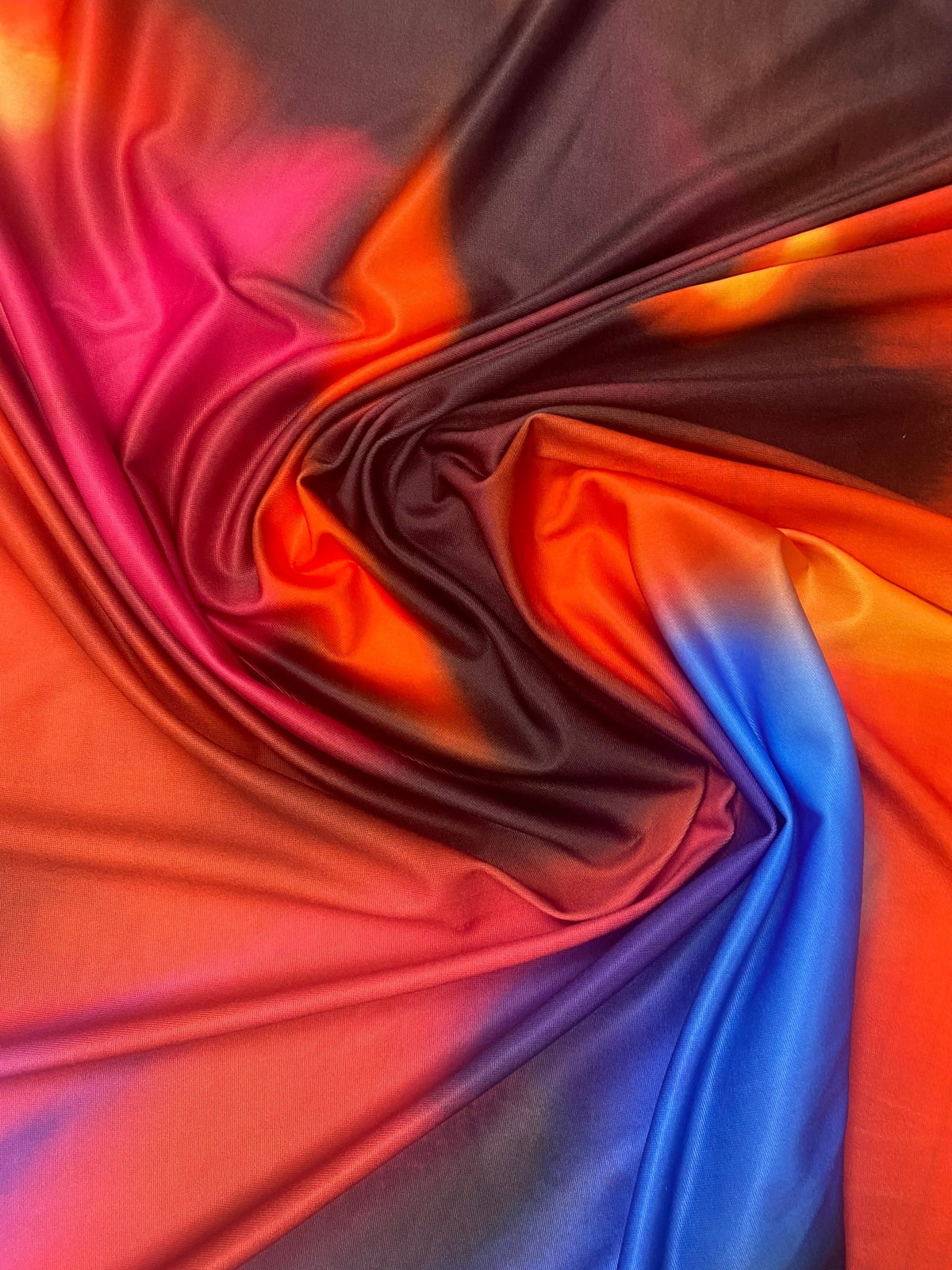 Abstract Lycra Stretch Fabric by the Metre - Whotex Fabrics London