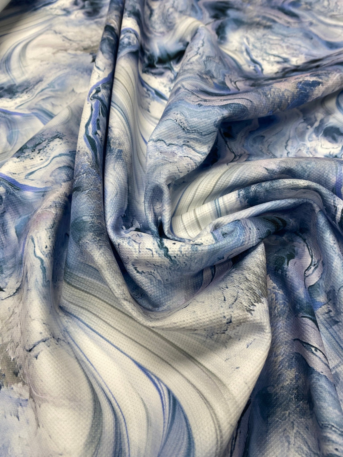 Abstract Marble Effect Fabric Sold by Metre - Whotex Fabrics London