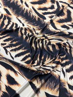 Animal Print Spandex Fabric by the Metre - Whotex Fabrics London