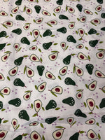 Avocado Poly Linen Fabric by the Metre - Whotex Fabrics London