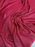 Barbie color Lurex Fabric, Fushsia Color Glitter 4 - Way Stretch - Whotex Online Fabric Store