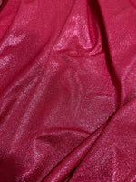 Barbie color Lurex Fabric, Fushsia Color Glitter 4 - Way Stretch - Whotex Online Fabric Store