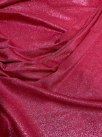 Barbie color Lurex Fabric, Fushsia Color Glitter 4 - Way Stretch - Whotex Online Fabric Store