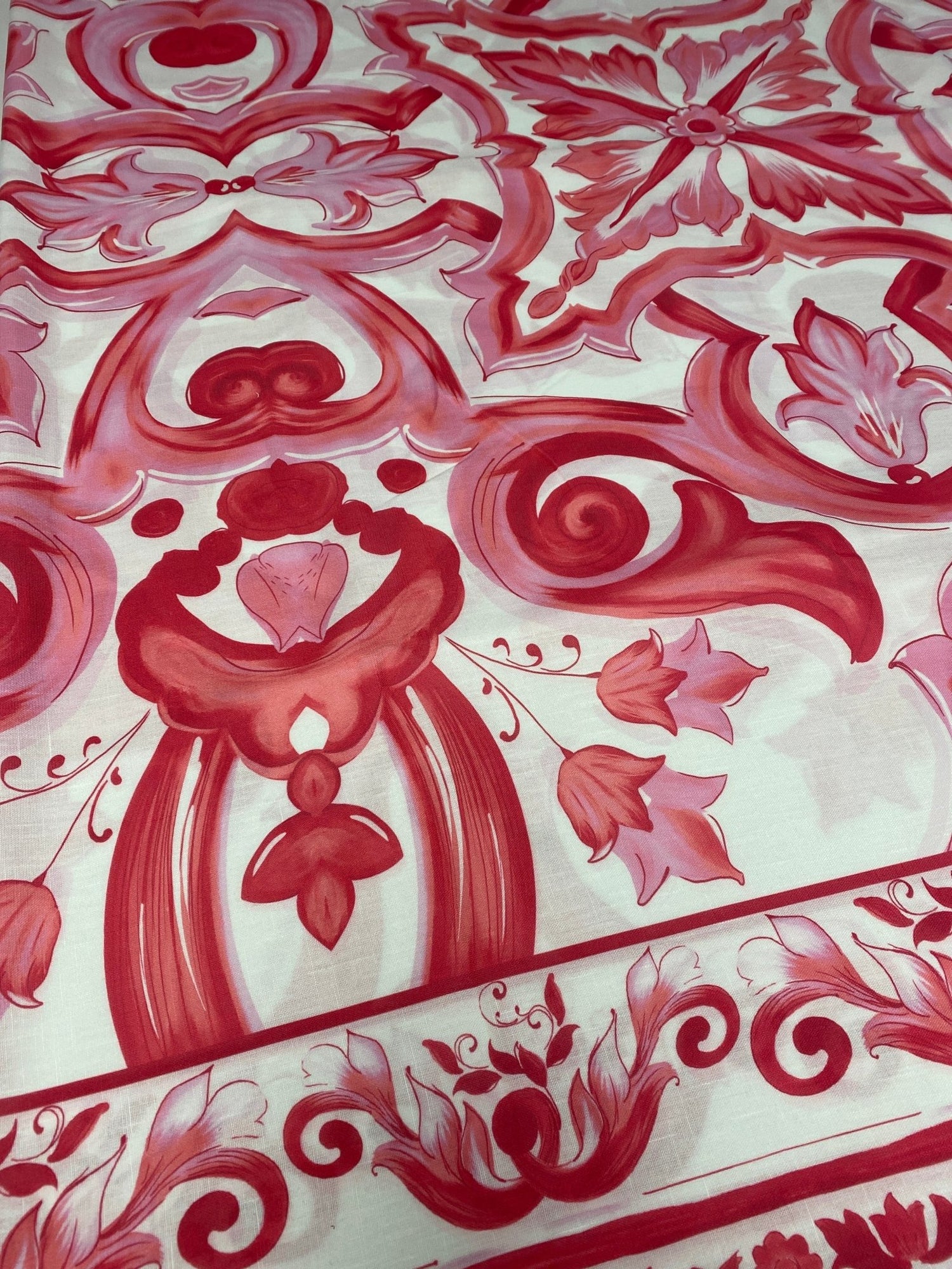 Barok Design Linen Fabric - Elegant Durable Textile for Home Decor and Fashion - Whotex Online Fabric Store