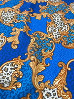 Baroque and Leopard Pattern Fabric By The Yard - Whotex Online Fabric Store