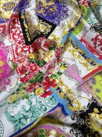 Baroque Pattern Fabric, Multicolor Fabric By The Yard - Whotex Online Fabric Store
