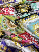 Baroque Pattern Fabric, Multicolor Fabric By The Yard - Whotex Online Fabric Store