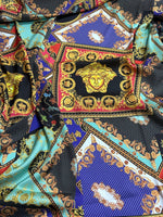 Baroque Pattern Fabric, Patchwork Design Fabric By The Yard - Whotex Online Fabric Store
