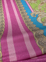 Baroque Pink Fabric by the Metre - Whotex Fabrics London