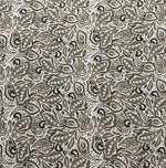 Beige & Cream Paisley Fabric by the Metre – Classic Style - Whotex Fabrics London
