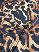 Big Leopard Print Fabric, Exotic Animal Pattern - Whotex Online Fabric Store