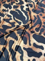 Big Leopard Print Fabric, Exotic Animal Pattern - Whotex Online Fabric Store