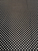 Black Polka Dot Stretch Velvet Fabric by the Metre - Whotex Fabrics London
