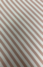 Blush Pink Stripe Fabric – Soft Diagonal Design - Whotex Fabrics London