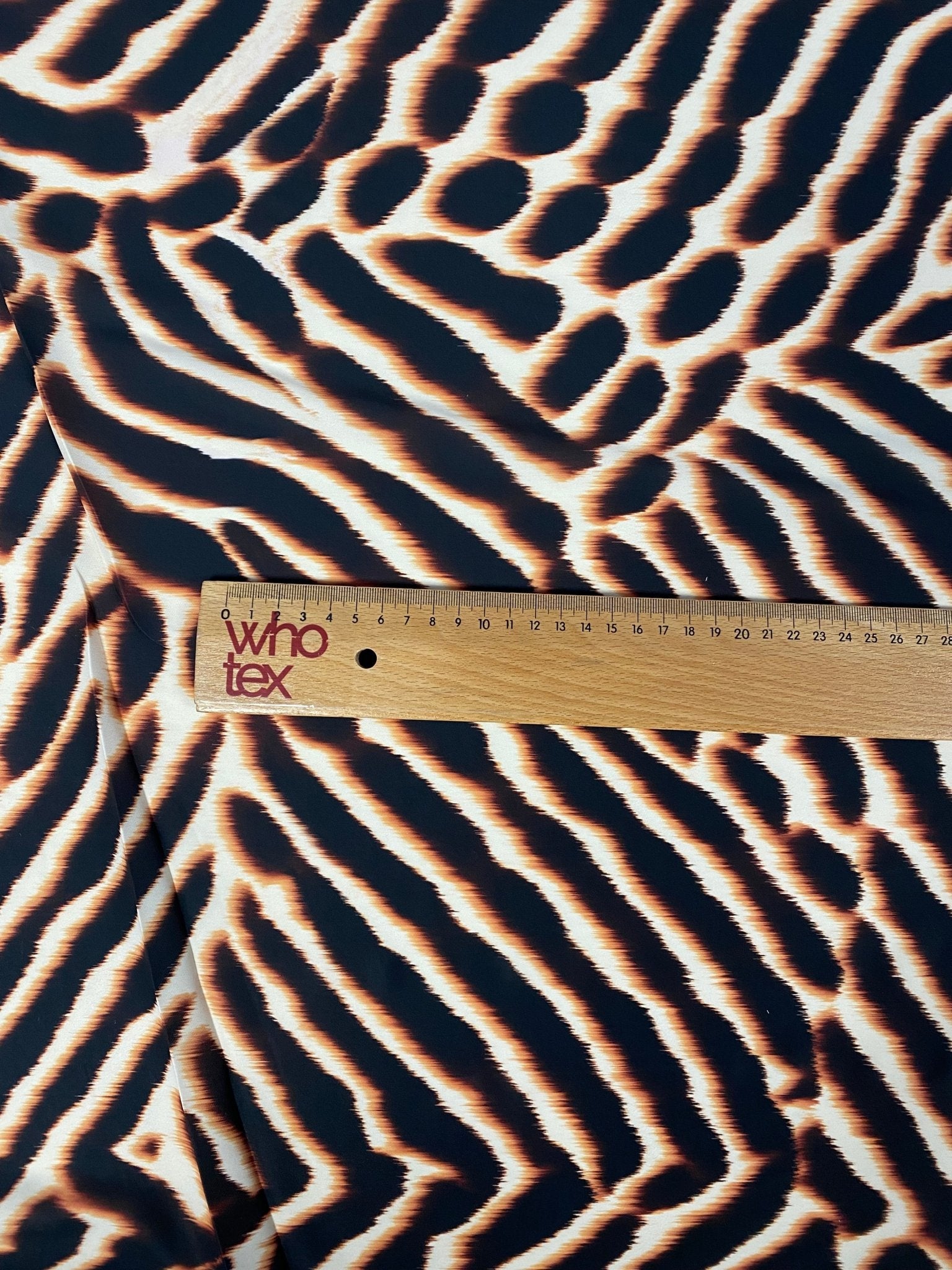 Brown and Black Animal Print Fabric - Whotex Online Fabric Store