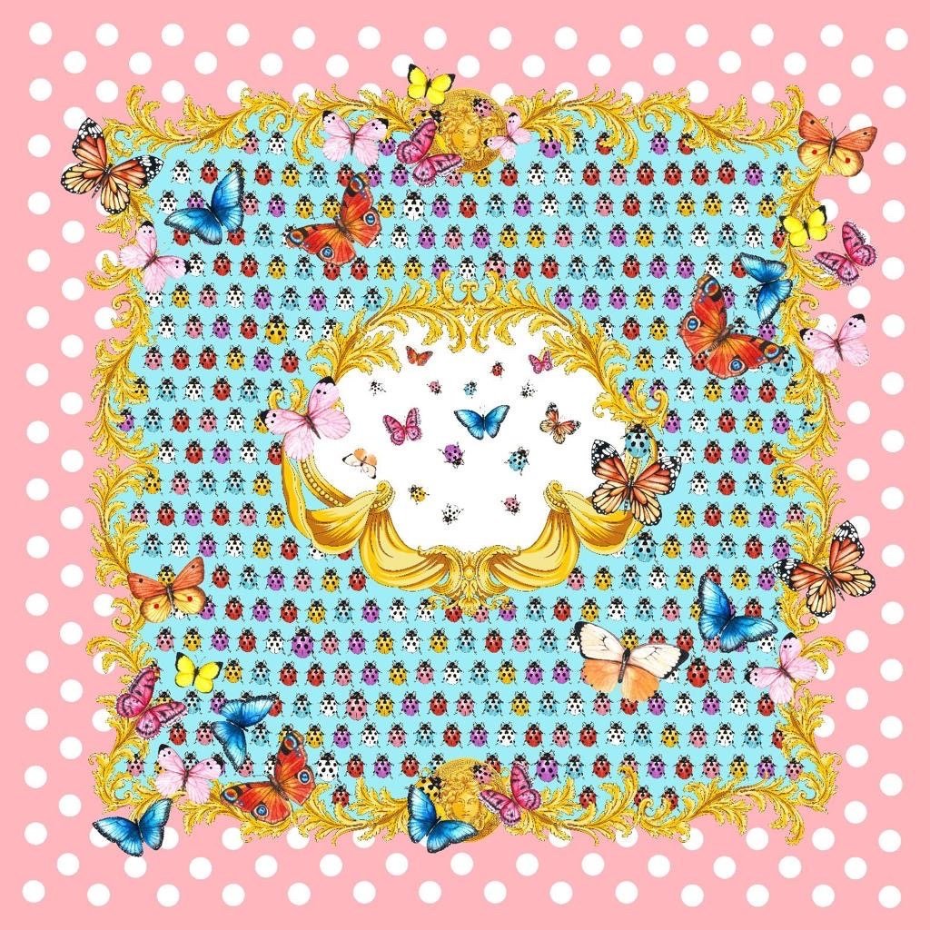 Butterfiles pattern fabric, polka dot Fabric , Panel Fabric 150*100cm // 1.64 *1.09yard - Whotex Online Fabric Store