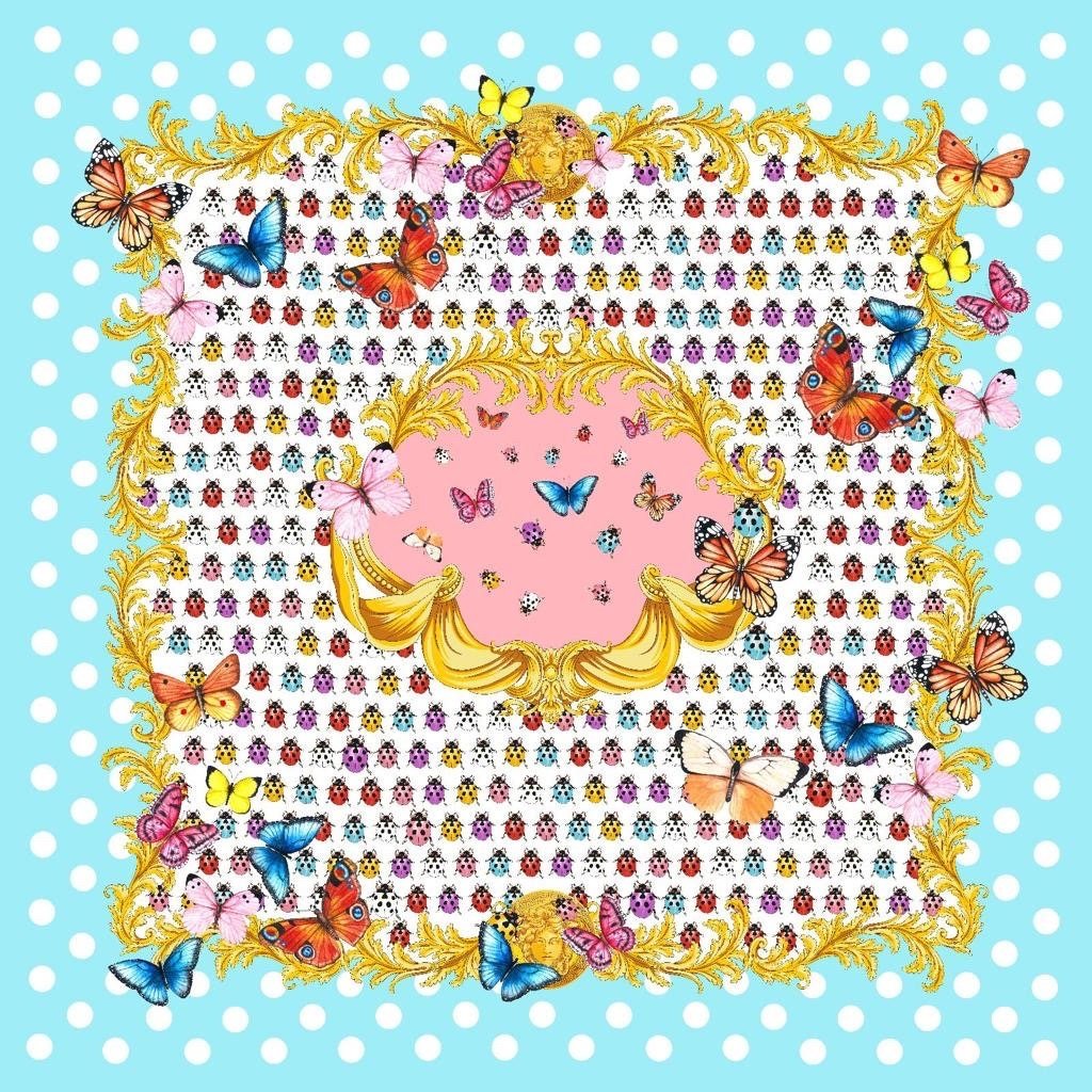 Butterfiles pattern fabric, Polka Dot Pattern Fabric , 1 Panel Fabric 150*100cm // 1.64 * 1.09yard - Whotex Online Fabric Store